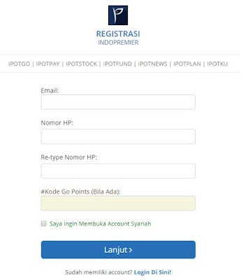 Daftar Rekening Saham IndoPremier Daftar Rekening Saham IndoPremier