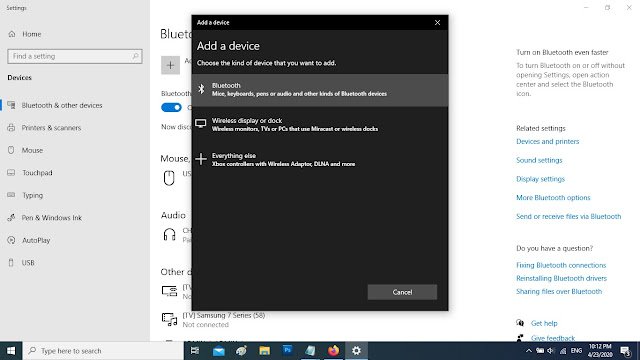 5 Langkah Cara Menghubungkan Speaker Bluetooth ke Laptop & PC Komputer Windows 10 5 Langkah Cara Menghubungkan Speaker Bluetooth ke Laptop & PC Komputer Windows 10