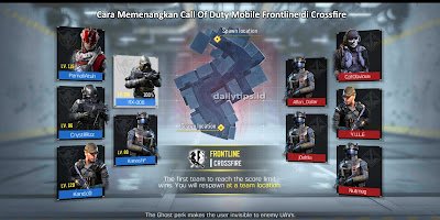 Call Of Duty Mobile Frontline di Crossfire