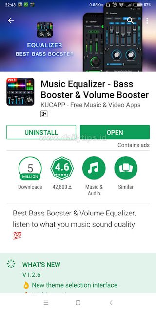Tips dengan Musik di Android dengan Equalizer Bass Tanpa Earphone Mahal Tips dengan Musik di Android dengan Equalizer Bass Tanpa Earphone Mahal