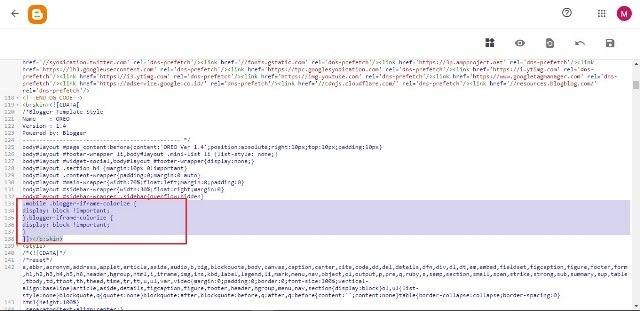 Cara membuka edit html di Blogger Cara membuka mode edit html di Blogger