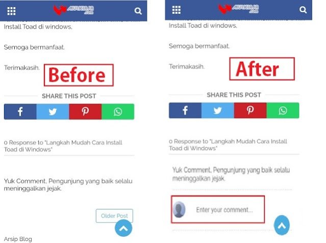 Cara tampilkan komentar di Blogger atau blogspot Cara menampilan kolom komentar di Blogspot