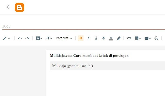 Cara buat postingan di blogger Cara buat postingan baru di blogger, cara buat kotak script di blogger
