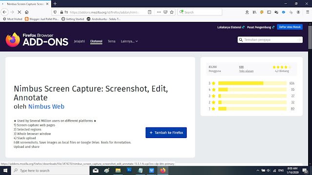 Cara Ampuh Screenshot Website Full page di PC dan Laptop Cara Ampuh Screenshot Website Full page di PC dan Laptop