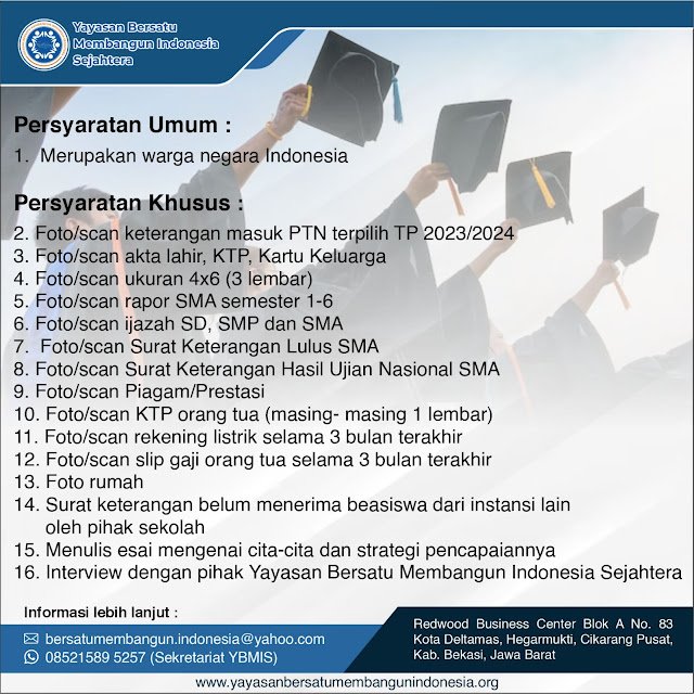 Program Beasiswa Perguruan Tinggi Negeri 2023 di Kabupaten Bekasi Program Beasiswa Perguruan Tinggi Negeri 2023 di Kabupaten Bekasi