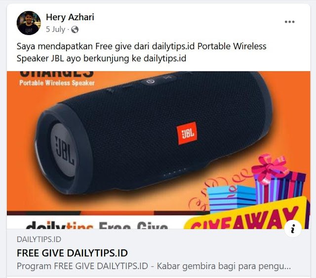 Terima freegive dailytips.id Terima freegive dailytips.id