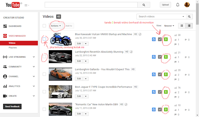 Cara Mendapatkan Uang Dari Youtube Dengan Sangat Mudah