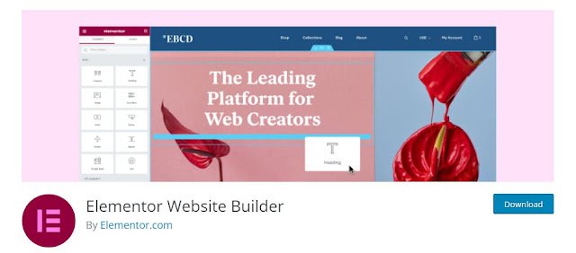 Plugin Elementor Page Builder Plugin Elementor Page Builder