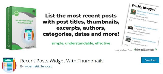 Plugin Recent Posts Widget With Thumbnails Plugin Recent Posts Widget With Thumbnails
