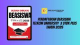 Pendaftaran Beasiswa UTBK PLUS x Telkom University Jakarta Tahun 2025