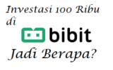 Mau Tahu Investasi di Bibit 100 Ribu Jadi Berapa? Kepoin Jawabannya Disini