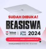 Pendaftaran Beasiswa Telkom University x UTBKPLus Tahun 2024