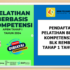 Pendaftaran Pelatihan Kerja Gratis Berbasis Kompetensi Tahap 1 BLK Kabupaten Semarang Tahun 2024