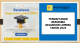 Beasiswa Keguruan Lumina 2024 dibuka, Berikut Persyaratan dan Link Pendaftarannya!