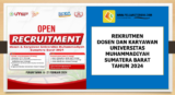 Rekrutmen Dosen dan Karyawan Universitas Muhammadiyah Sumatera Barat (UM Sumatera Barat) Tahun 2024